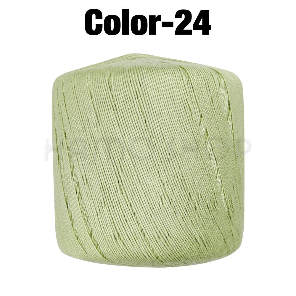 50g Lace Yarn Soft Crocheting Knitting Thread For Handmade Craft DIY Supplies Sweater Handbag Scarves Shawls Hats Making