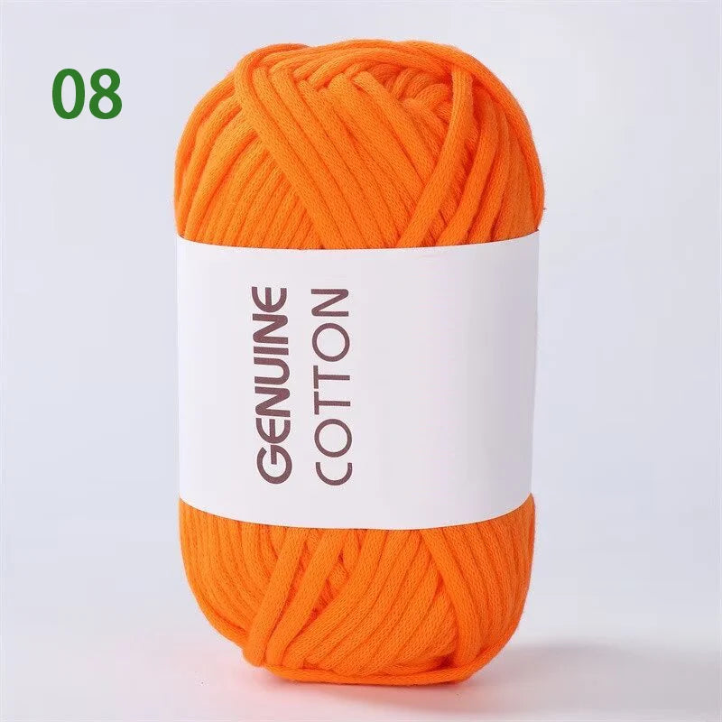 150g Genuine Cotton Hollow Cotton Core Milk Cotton Yarn Crochet Hook Shoe Scarf Bag Hat Handmade DIY Knitting Blanket Material Kit Yarn 1 Piece = 3 Pieces = 150 Grams