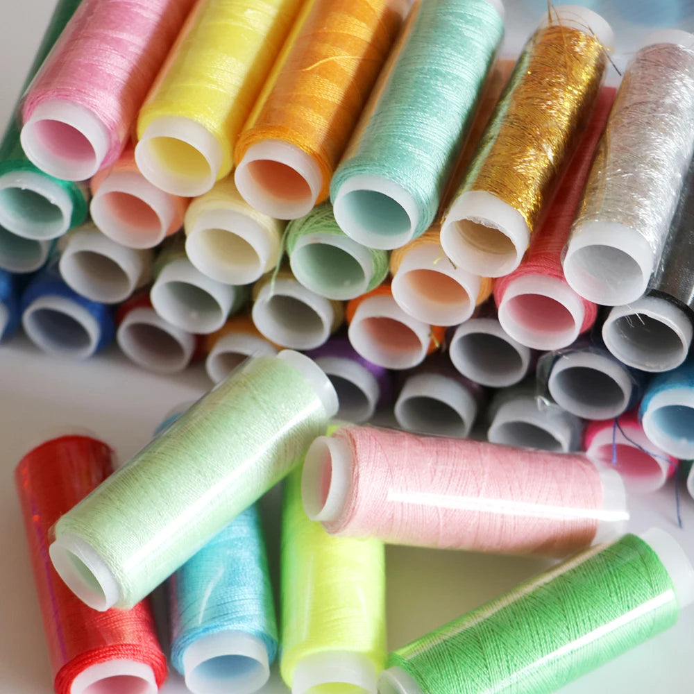 Sewing Thread For Embroidery Cross Stitch Knitting 39 Colors Homewear Patch Accessories Small Shaft Polyester