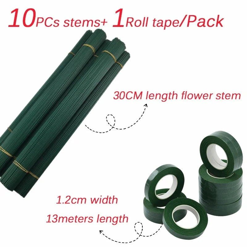 100PCS Chenille Stems Toys DIY Strips Twist Bar Anvil Wire Craft Pipe Creative Hobby Children Plush Stick Chenille Sticks