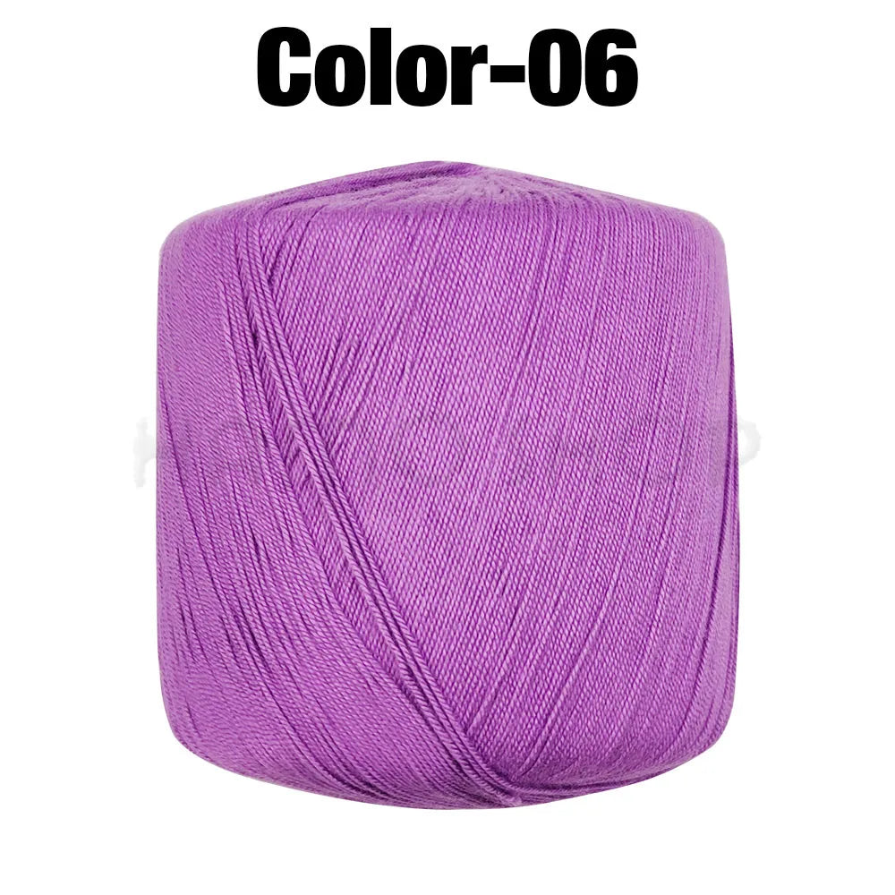 50g Lace Yarn Soft Crocheting Knitting Thread For Handmade Craft DIY Supplies Sweater Handbag Scarves Shawls Hats Making