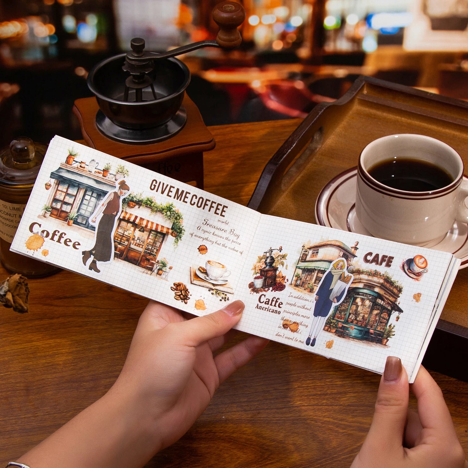 Mr.paper 6 Style 200CM/roll Washi Tape - Perfect for DIY Scrapbooking and Journals Decorative and Excellent Quality