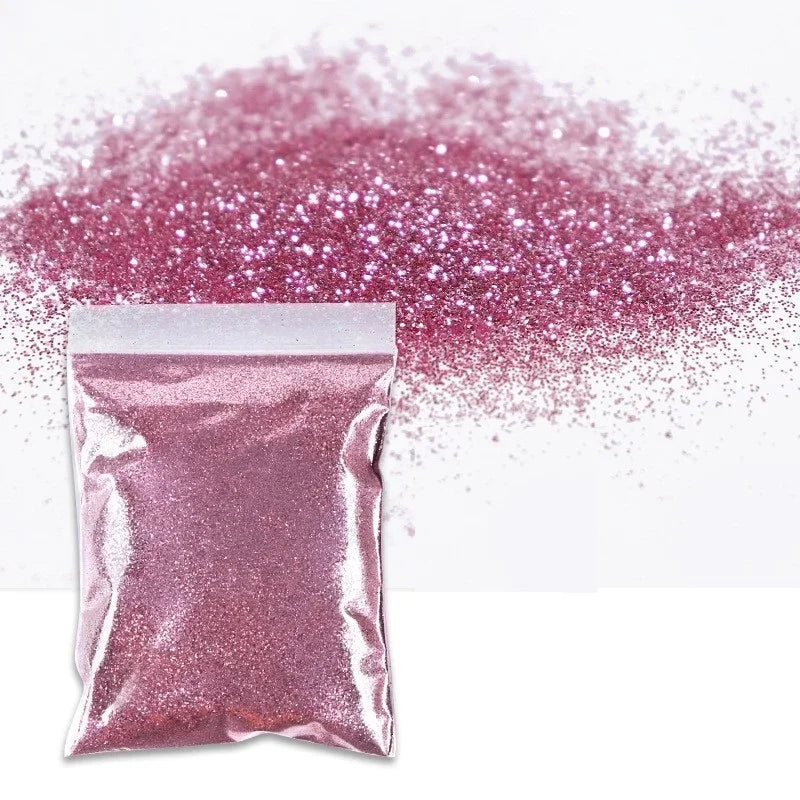 100g/50g Holographic Laser Extra Fine Glitter Dazzling Nail Glitter Powder DIY Art Crafts Resin Tumbler Decoration Shiny Glitter