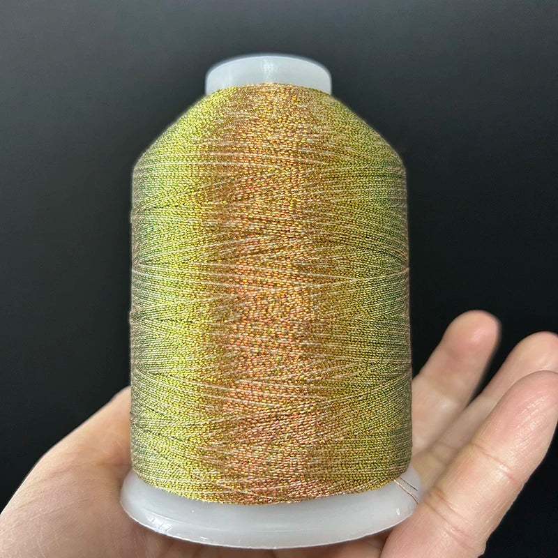 Sanbest Super Chameleon RainbowTatting Thread Weaving Thread Handmade DIY 3 6 9 Strands Bracelet String Stitch Tatting Yarns