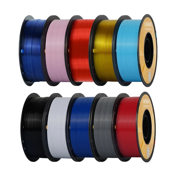 KINGROON PETG 3D Printer Filament 1.75mm 5KG 10KG Mix Color 3D Printing Material 1kg/roll  petg Plastic For FDM 3dprinter