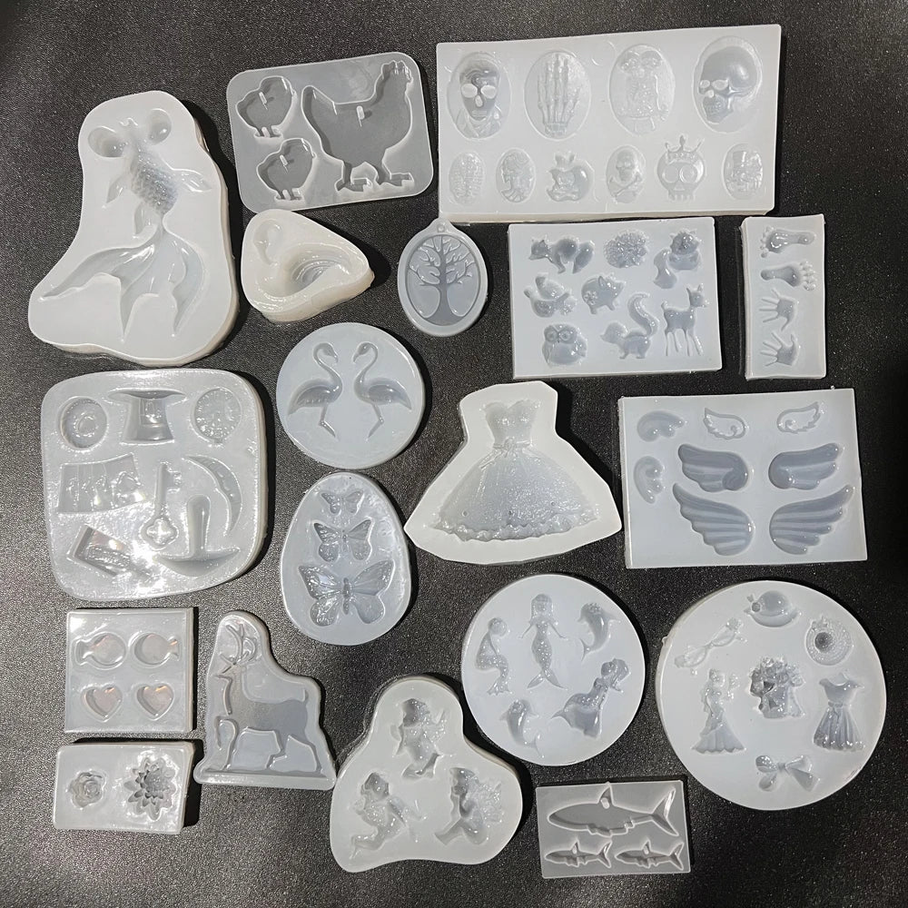 Super Big rectangle Square Coaster Silicone Mold Large Fluid Arts Coaster Making Epoxy Resin mold Crafts Make Your Own Coaster