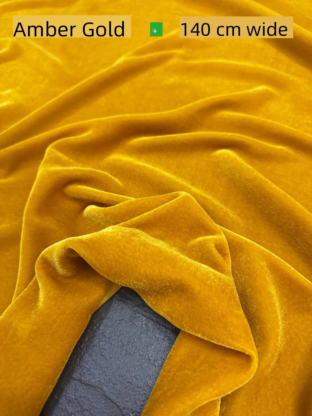 40 Colors Silk Velvet Fabric - Black Mulberry Silk Velvet for High-End Dress- Luxurious Gold Silk Velvet Material