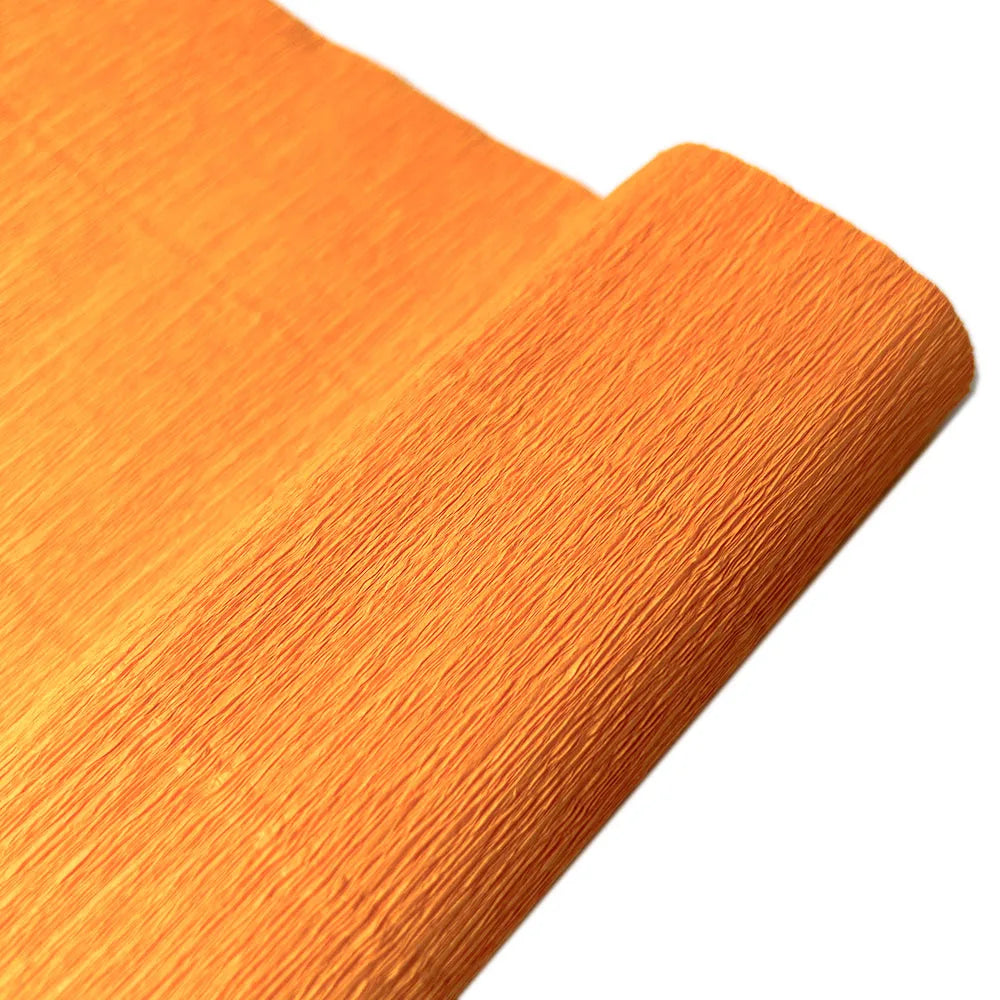 9.8"x8ft(25cm*250cm) Crinkled Crepe Paper Gifts Flower Wrapping Wedding Festive Party Decoration DIY Fold Scrapbooking Crafts