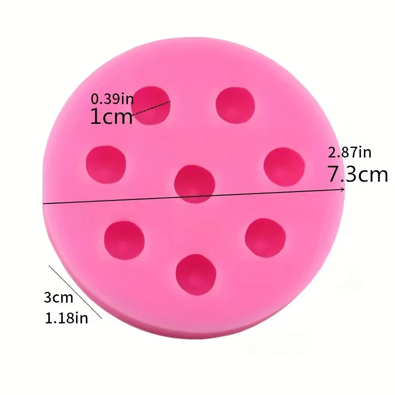 1 piece, blueberry, raspberry, mulberry fruit, sugar flipping silicone mold, clay handmade chocolate silicone mold