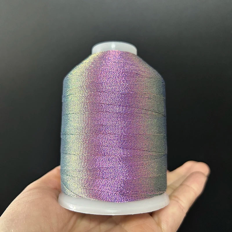 Sanbest Super Chameleon RainbowTatting Thread Weaving Thread Handmade DIY 3 6 9 Strands Bracelet String Stitch Tatting Yarns