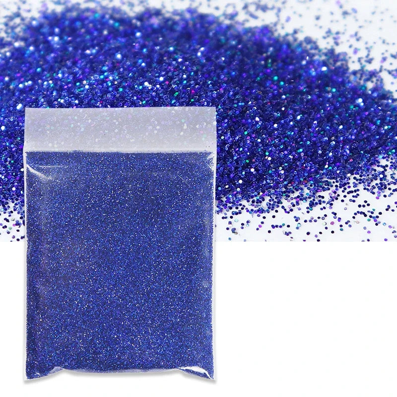 10g/Bag Holographic Fine Glitter Powder For Epoxy Filling Laser Glitter Gold Silver Fine Powder DIY Resin Mold Filling Crafts