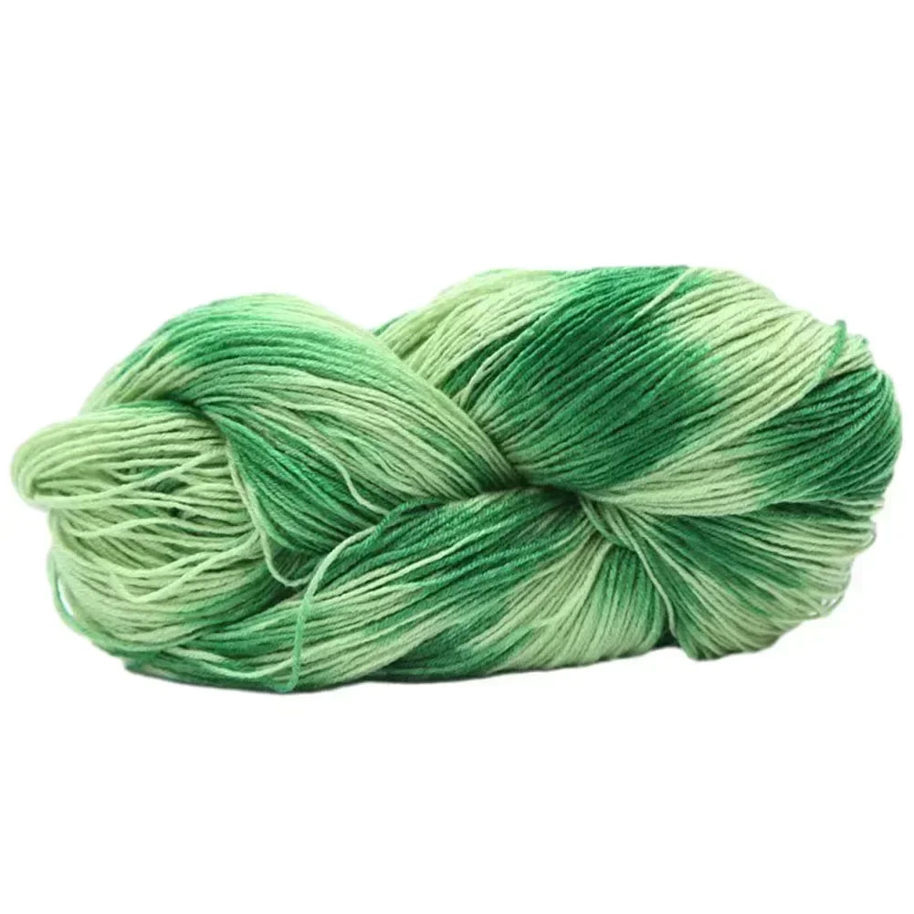 Easy To Use Diy Handmade Acrylic Yarn Baby Sweater Crochet Yarn Durability Rainbow Segment Scarf Package Content