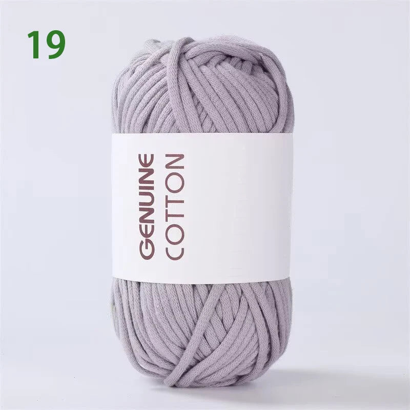 150g Genuine Cotton Hollow Cotton Core Milk Cotton Yarn Crochet Hook Shoe Scarf Bag Hat Handmade DIY Knitting Blanket Material Kit Yarn 1 Piece = 3 Pieces = 150 Grams