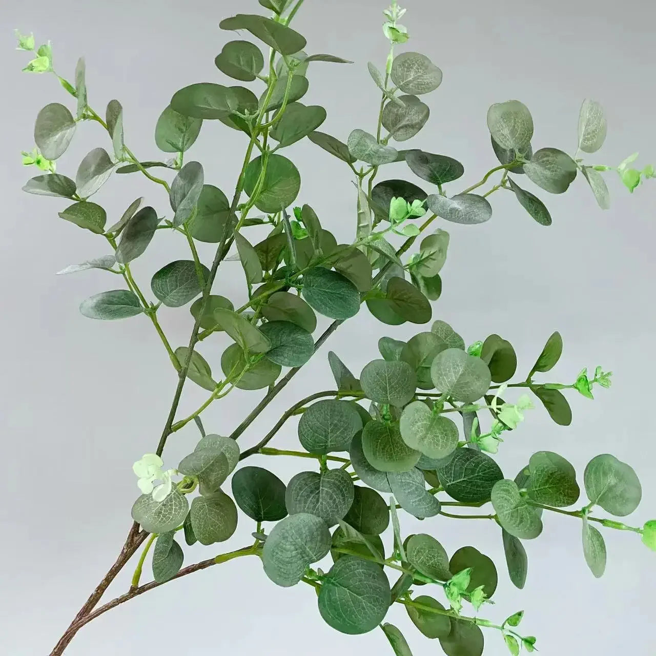 70cm Autumn Color Eucalyptus Leaf Forest Money Leaf Artificial Plant Wedding Home Decora Desktop Display Flowers Decoracion
