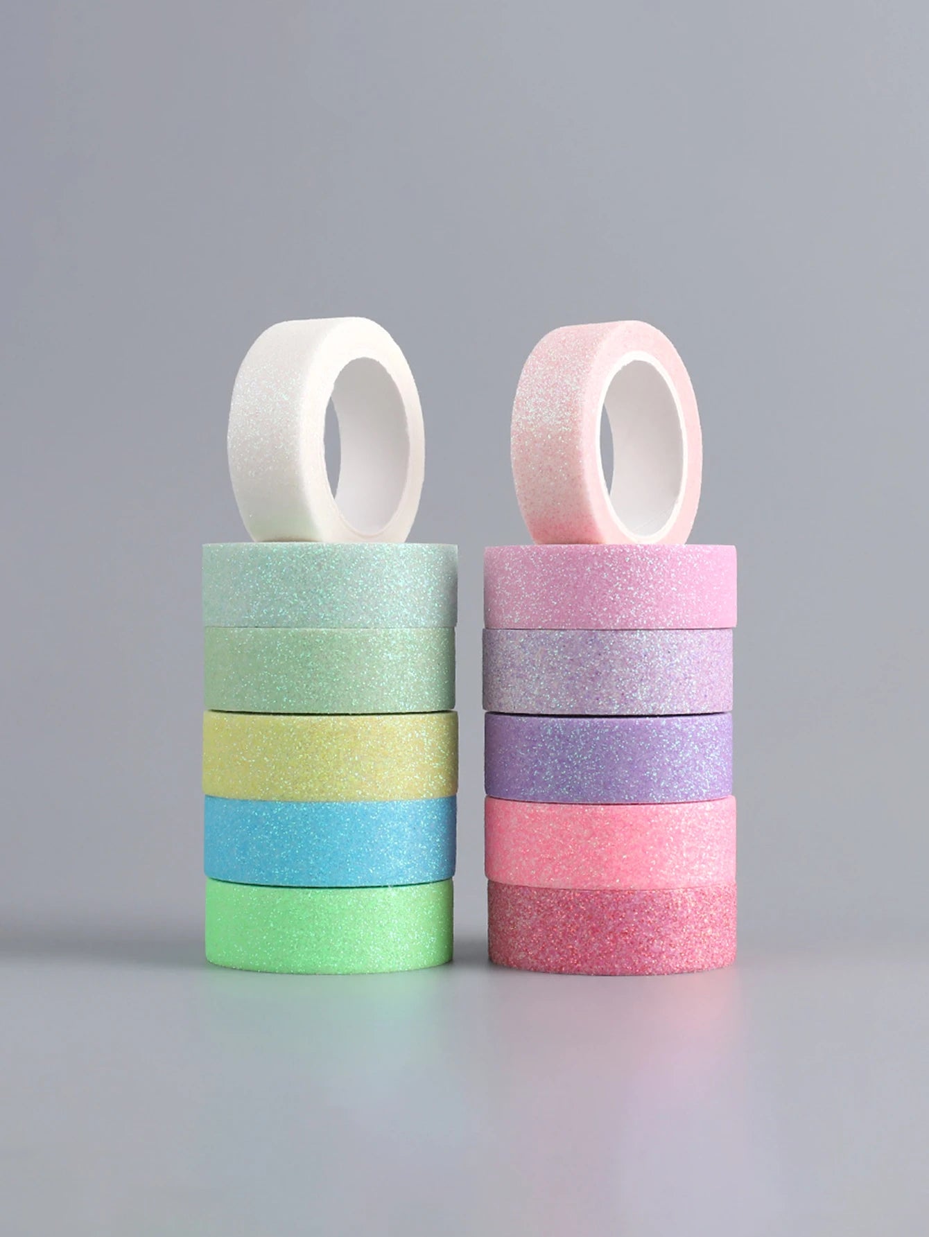 12 rolls/box of exquisite shiny dusting washi tape, DIY diary, scrapbook, photo album decoration tape, gifts for friends