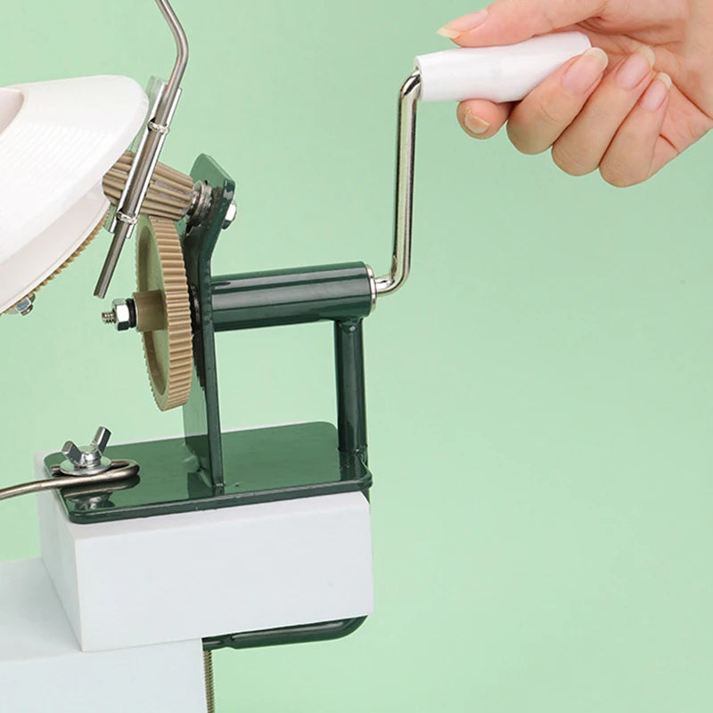1PC Hand Operated Yarn Winder Fiber Wool String Ball Thread Winder Machine For DIY Sewing Crocheting Making Craft Tools