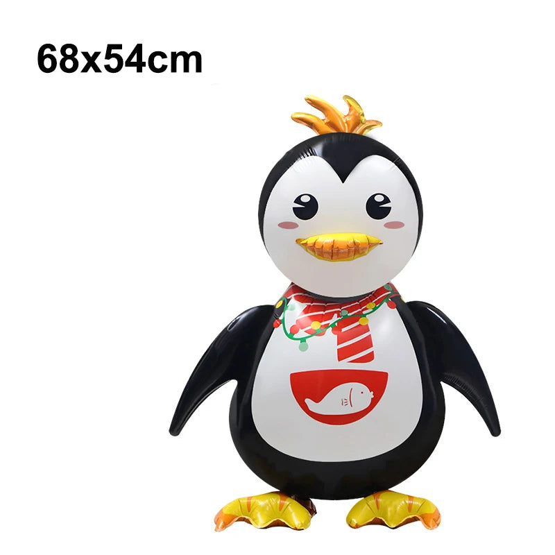 Walking Inflatable Lion Giraffe Balloons Panda Elephant Tiger Safari Animal Balloon Kids Jungle Animal Baby Shower Decorations