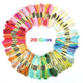 100/200/447pcs Mix Colors  Embroidery Thread Cotton Sewing Skeins Craft Cross Stitch Floss Kit Line DIY Tools Make Bracelets
