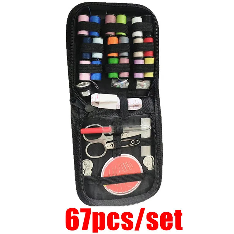 Sewing Kit with Case Portable Sewing Supplies for Home Traveler
