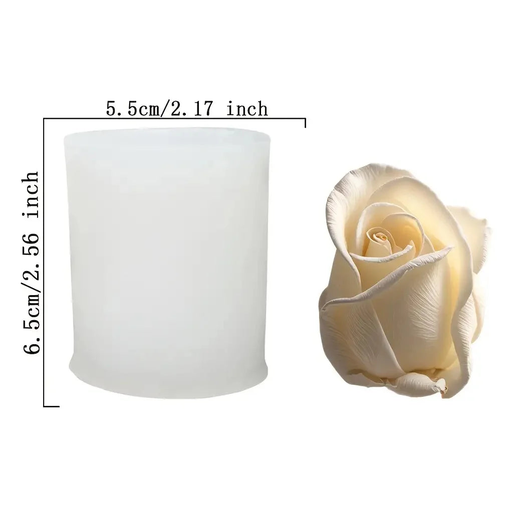 1One Strawberry-Shaped Silicone Mold-3DAromatherapy Candle Wax Mold，DIYBerry Shaped Candle and Soap，Durable、Flexible、Materials T