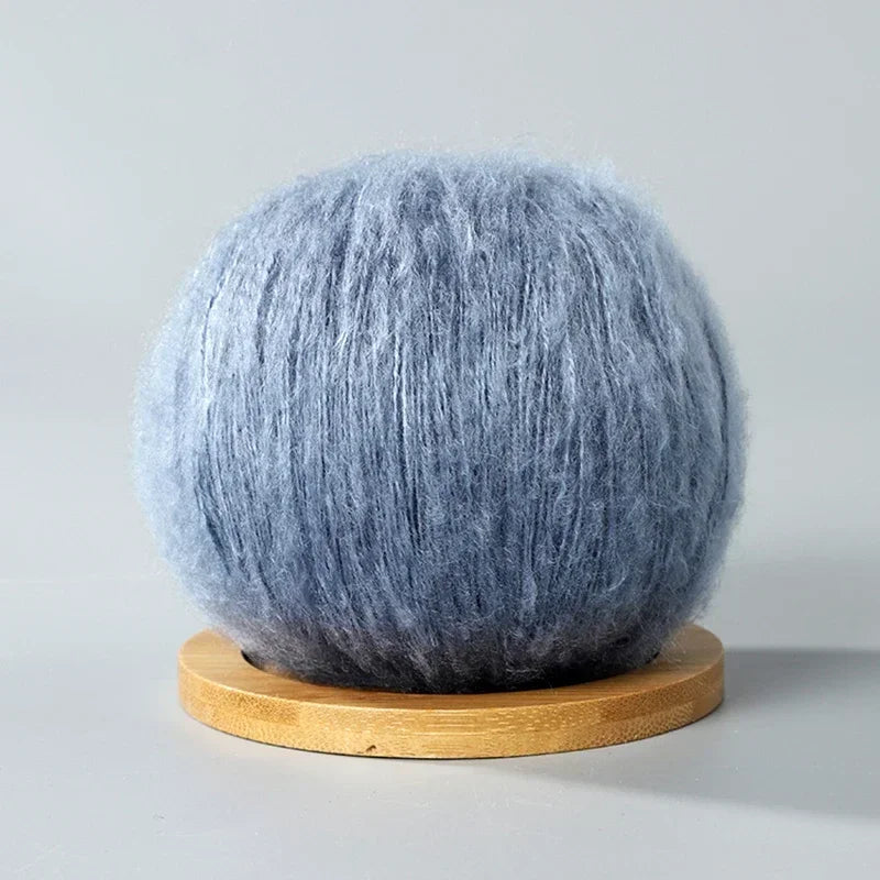 250g Crochet Mohair Yarn For Knitting Sweater Shawl Skin-Friendly Baby Wool Lace Thread ilos para tejer dedelgado Yarns 5pcs
