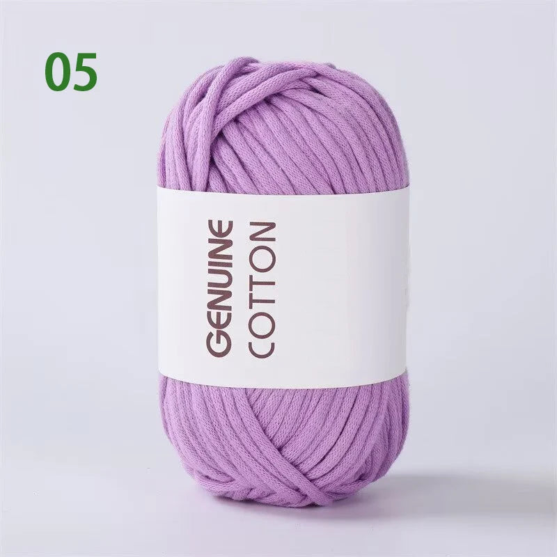 150g Genuine Cotton Hollow Cotton Core Milk Cotton Yarn Crochet Hook Shoe Scarf Bag Hat Handmade DIY Knitting Blanket Material Kit Yarn 1 Piece = 3 Pieces = 150 Grams
