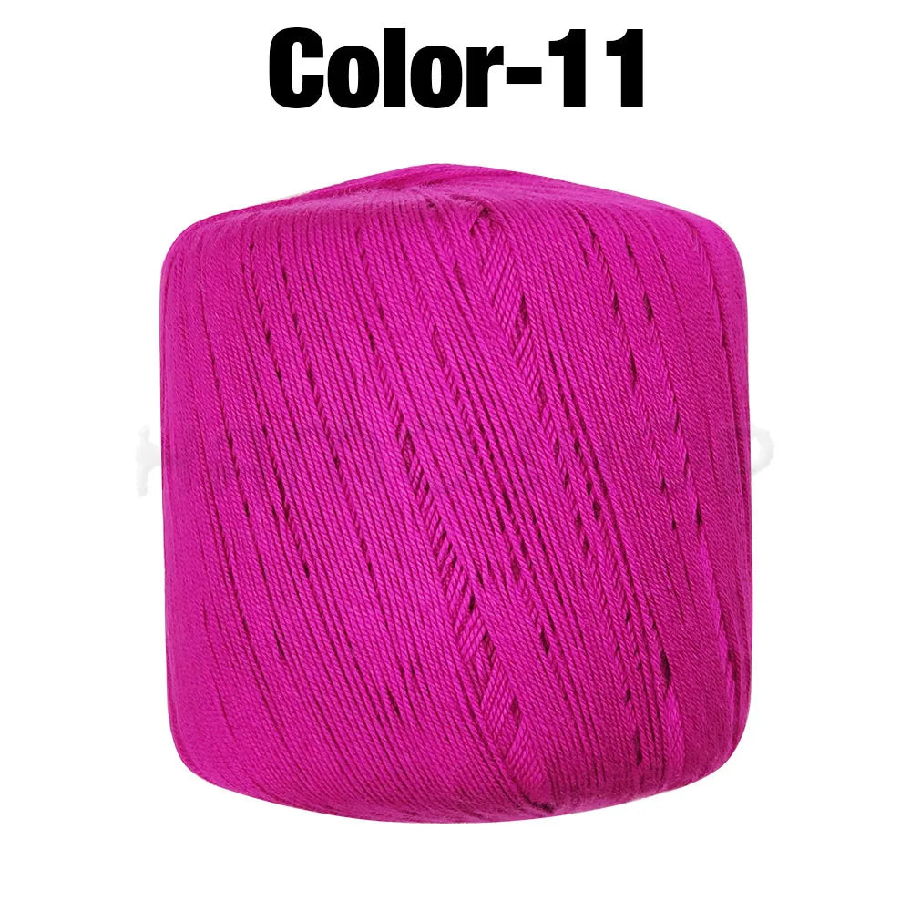 50g Lace Yarn Soft Crocheting Knitting Thread For Handmade Craft DIY Supplies Sweater Handbag Scarves Shawls Hats Making