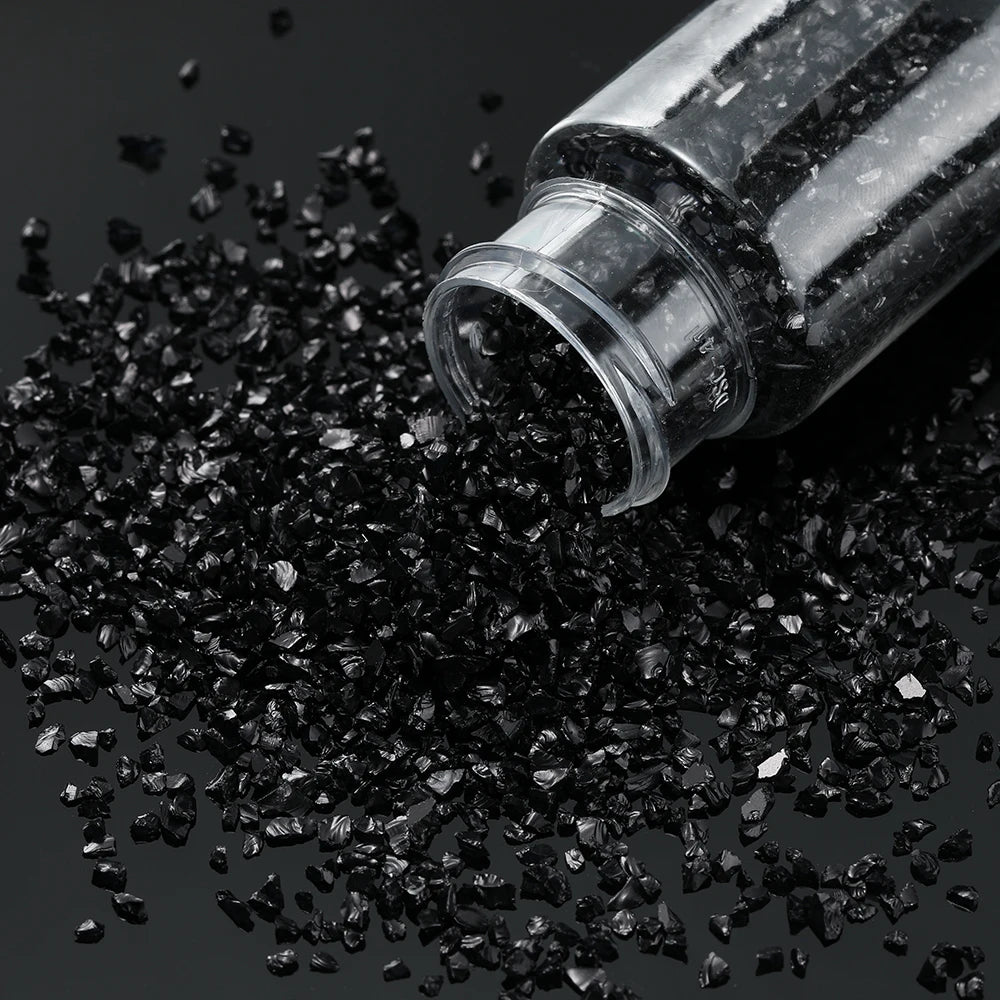 30g/Bottle Glass Broken Stones Resin Fillings for DIY Medium/Small Crystal UV Epoxy Filler Nail Art Decoration Jewelry Making