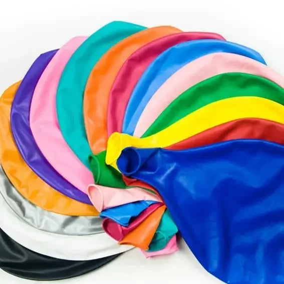 36 inch flat latex balloon, large balloon that can take off, oversized circular birthday party decoration balloon