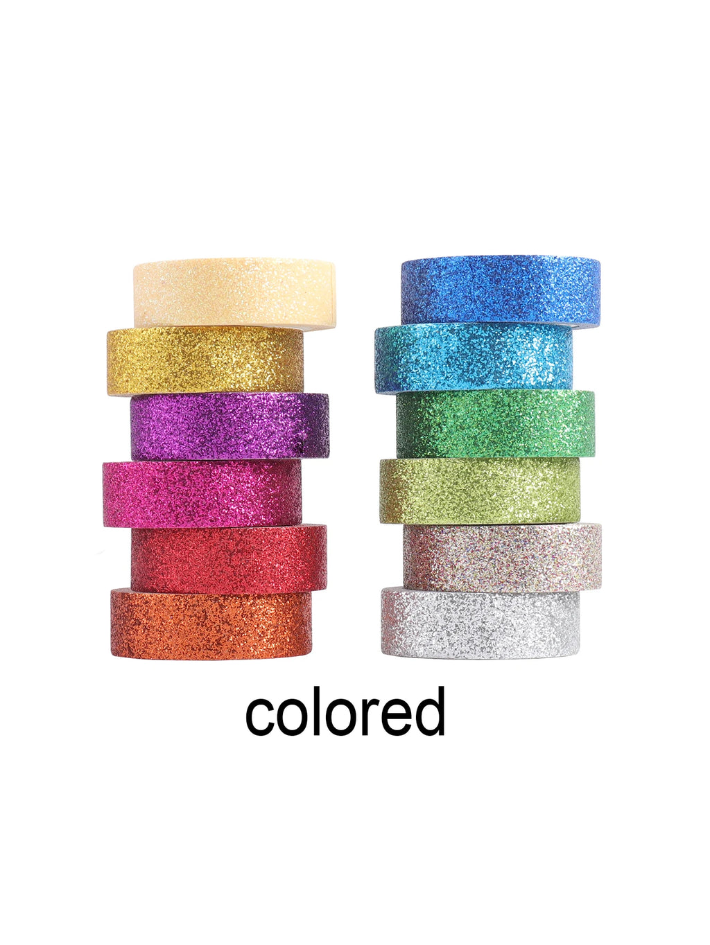 12 rolls/box of exquisite shiny dusting washi tape, DIY diary, scrapbook, photo album decoration tape, gifts for friends