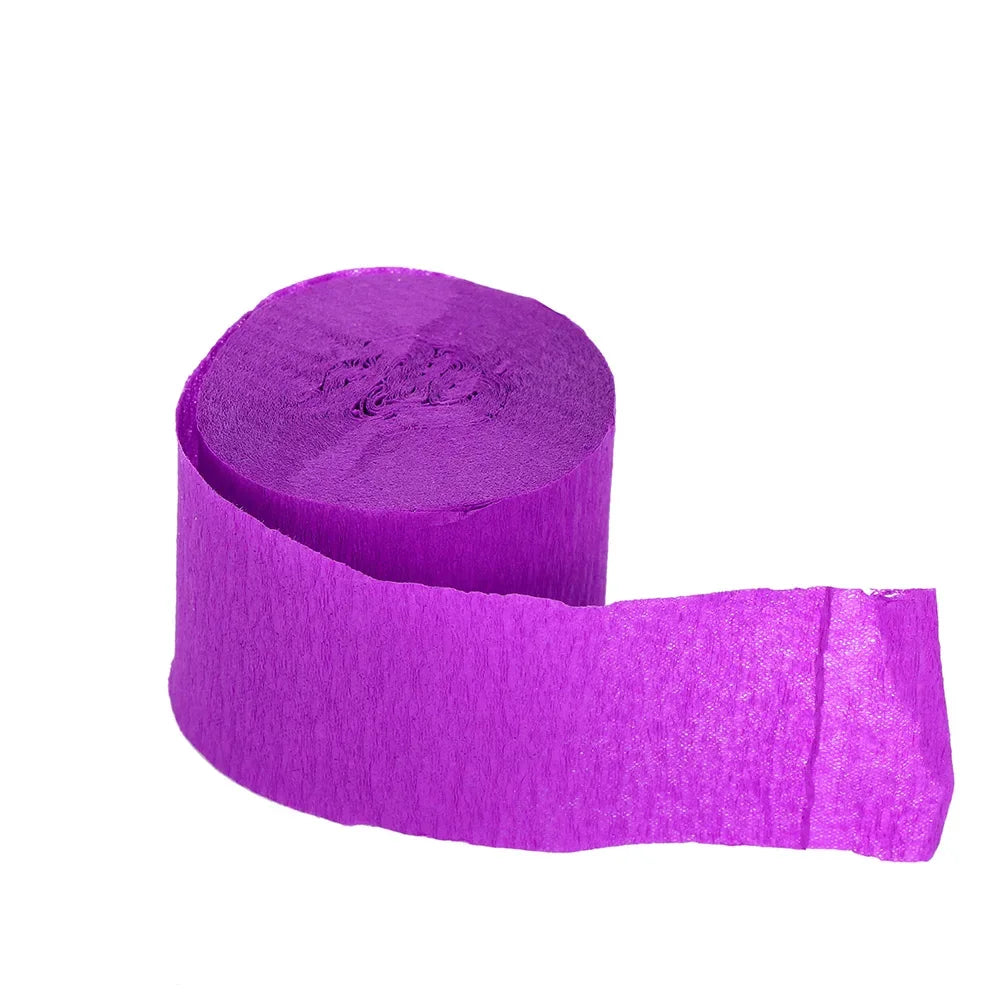 1 Roll 3.5cm*10m Decorative Origami Crinkled Crepe Paper Craft DIY Flower Make Wrapping Fold Scrapbooking Party Backdrop Decor