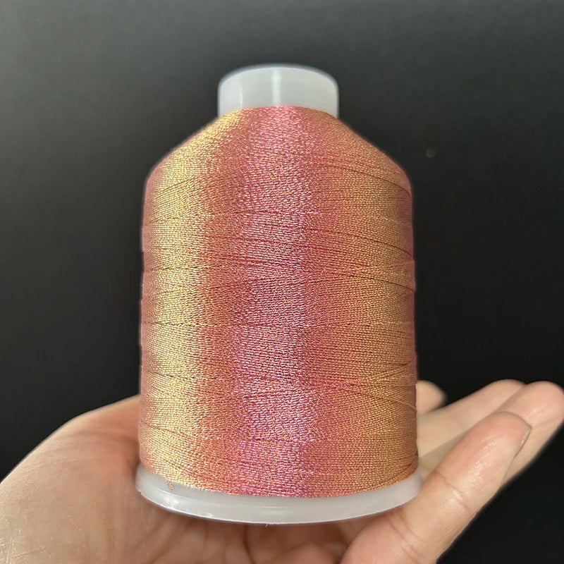 Sanbest Super Chameleon RainbowTatting Thread Weaving Thread Handmade DIY 3 6 9 Strands Bracelet String Stitch Tatting Yarns