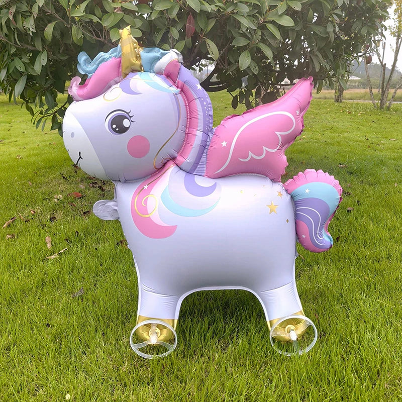 Stand Walking 4D Elephant Balloons for Baby Shower Decorations