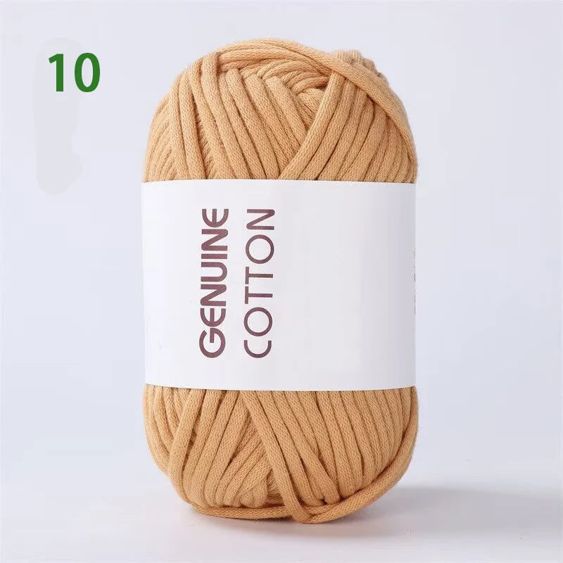 150g Genuine Cotton Hollow Cotton Core Milk Cotton Yarn Crochet Hook Shoe Scarf Bag Hat Handmade DIY Knitting Blanket Material Kit Yarn 1 Piece = 3 Pieces = 150 Grams