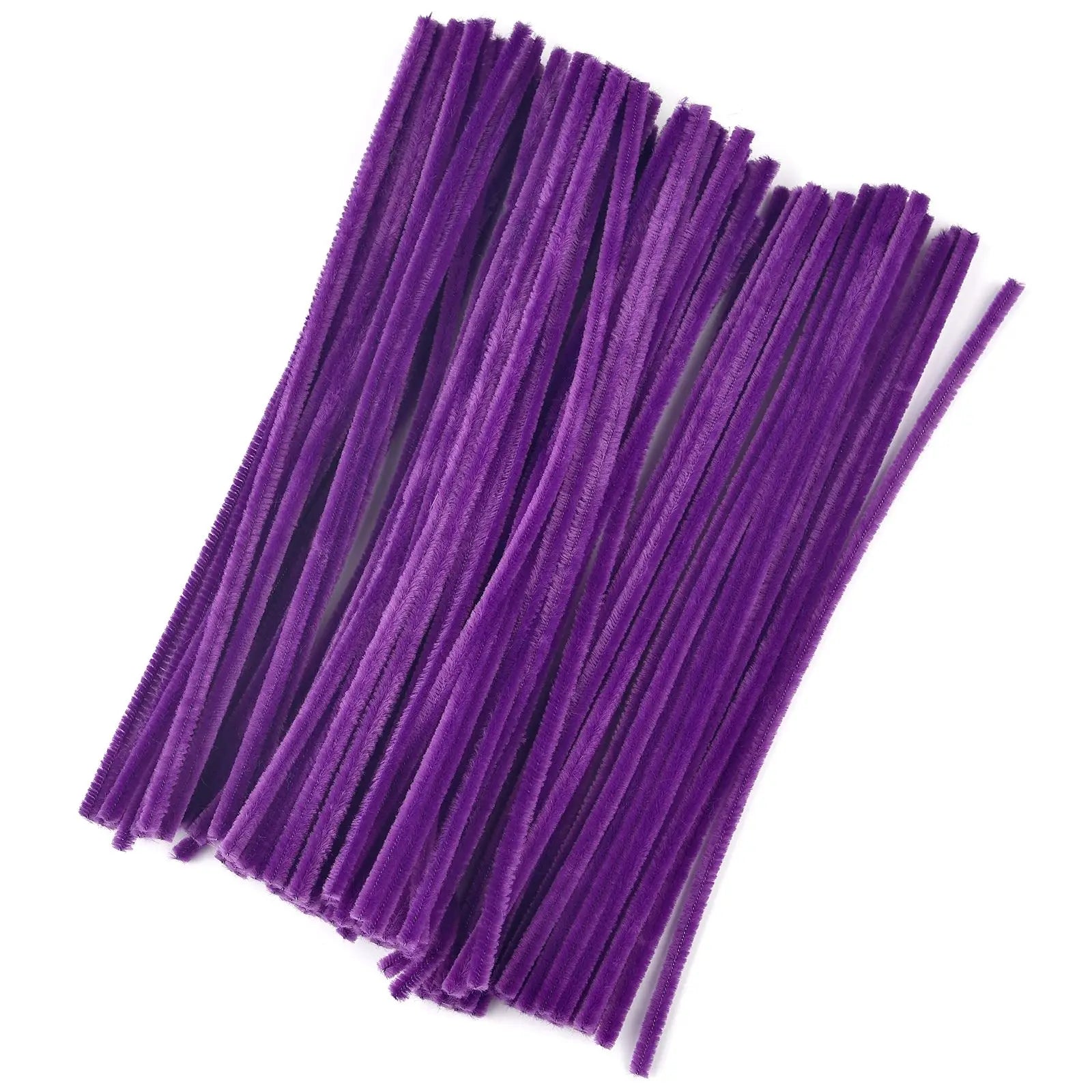 100pcs Chenille Stems Toys DIY Strips Twist Bar Anvil Wire Craft Pipe Creative Hobby Children Plush Stick Chenille Sticks ﻿
