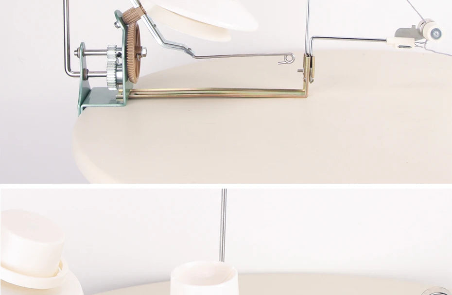 Hand Operated Winding Machine Machine Yarn Ball Winder Hand Operated Easy to Set Up and Use Sturdy with Metal Handle And