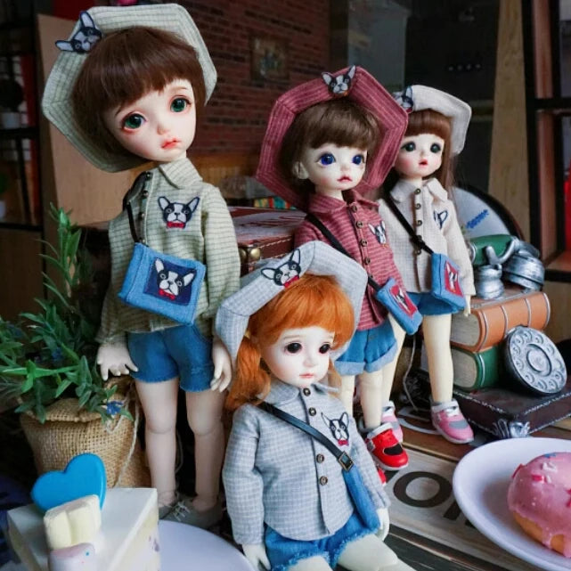 Gradient color Japanese Yarn-dyed fabric handmade DIY Patchwork 100% Cotton Fabric For Sewing Doll clothes Quilt cloth