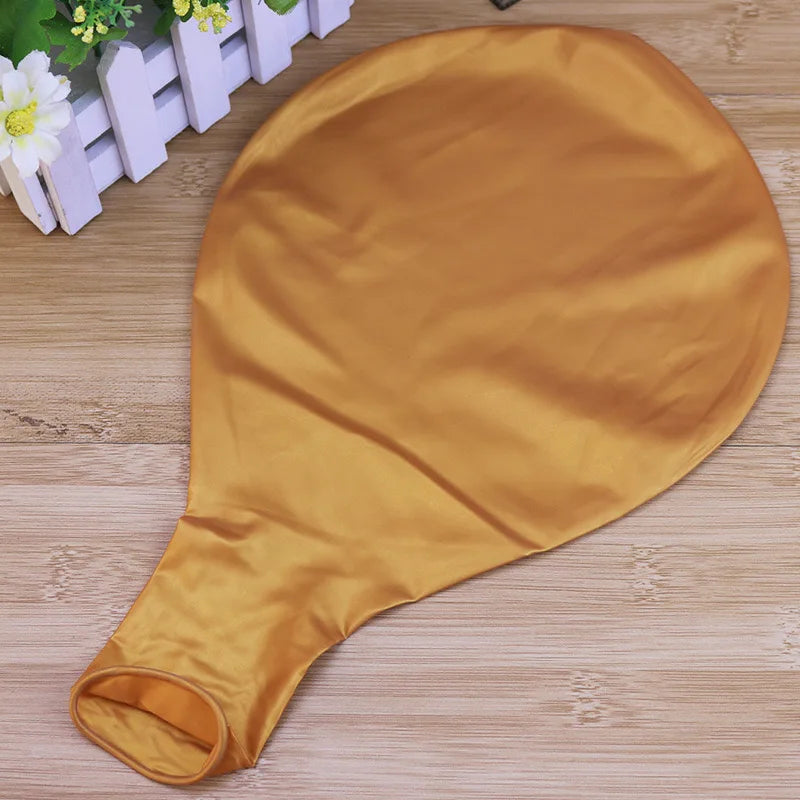 36 inch flat latex balloon, large balloon that can take off, oversized circular birthday party decoration balloon