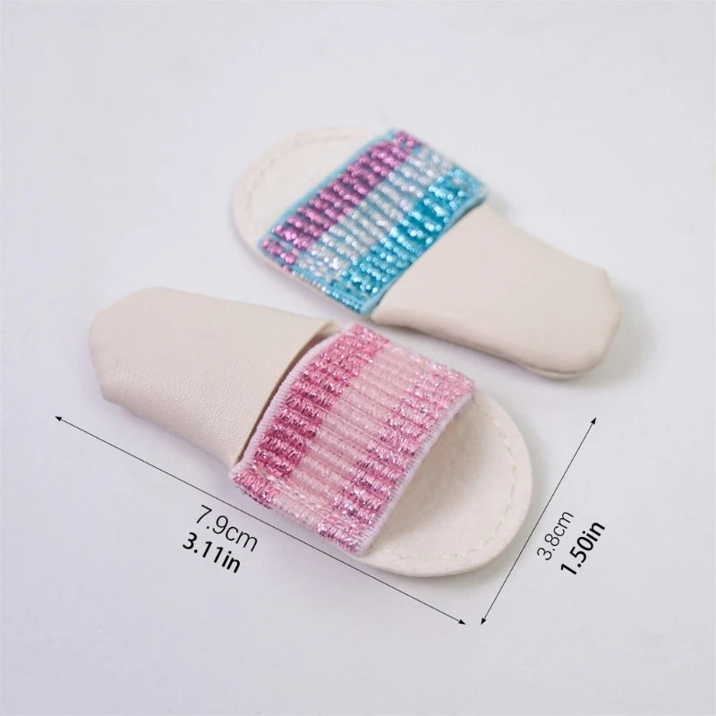 2pcs/Pair Knitting Finger Protector Leather Thimbles Embroidery Crochet Finger Guard Thimble Protector for Craft Needlework