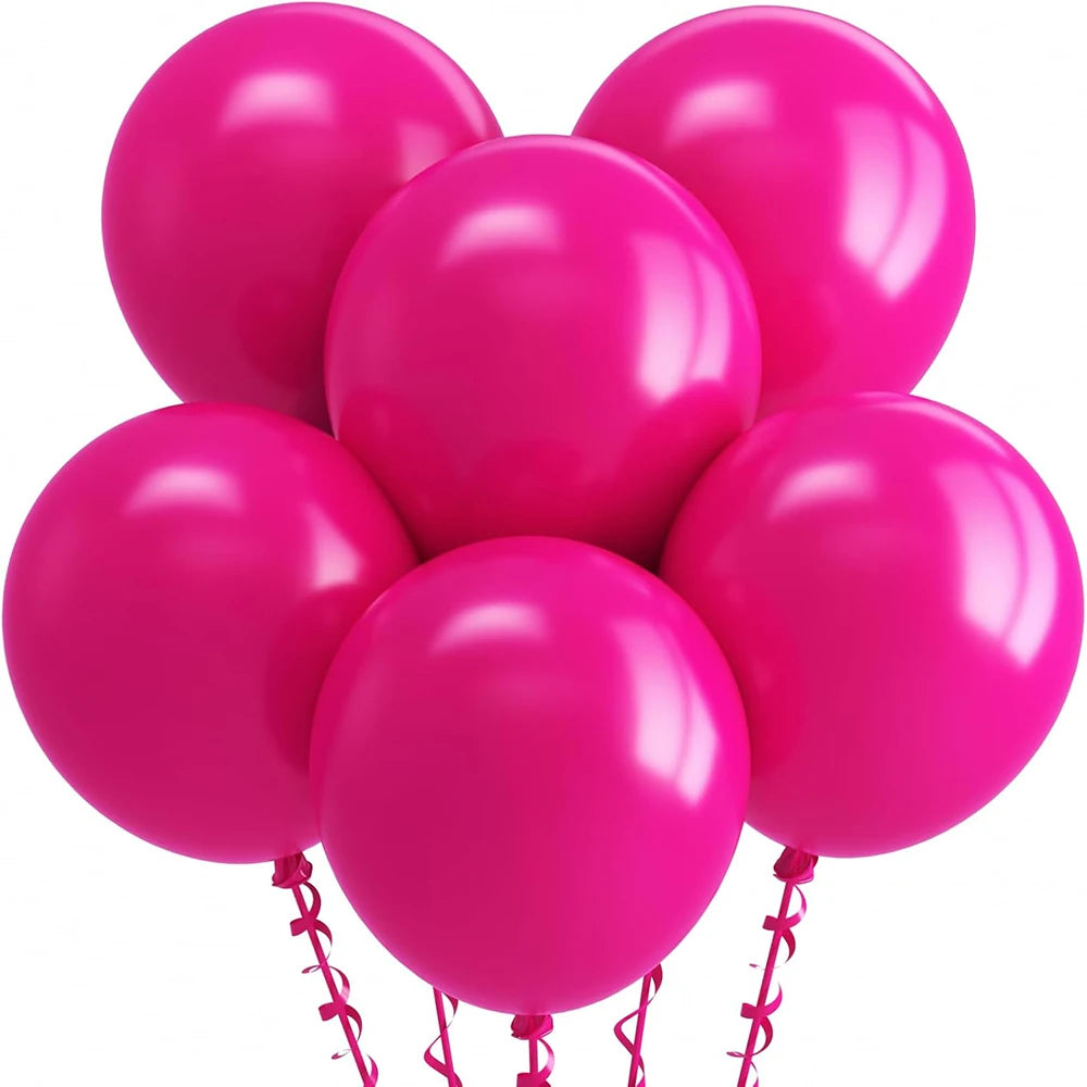 10/12/18inch Yellow Latex Balloon Red Blue Purple Rainbow Latex Balloons Baby Birthday Bridal Shower Wedding Party Decorations