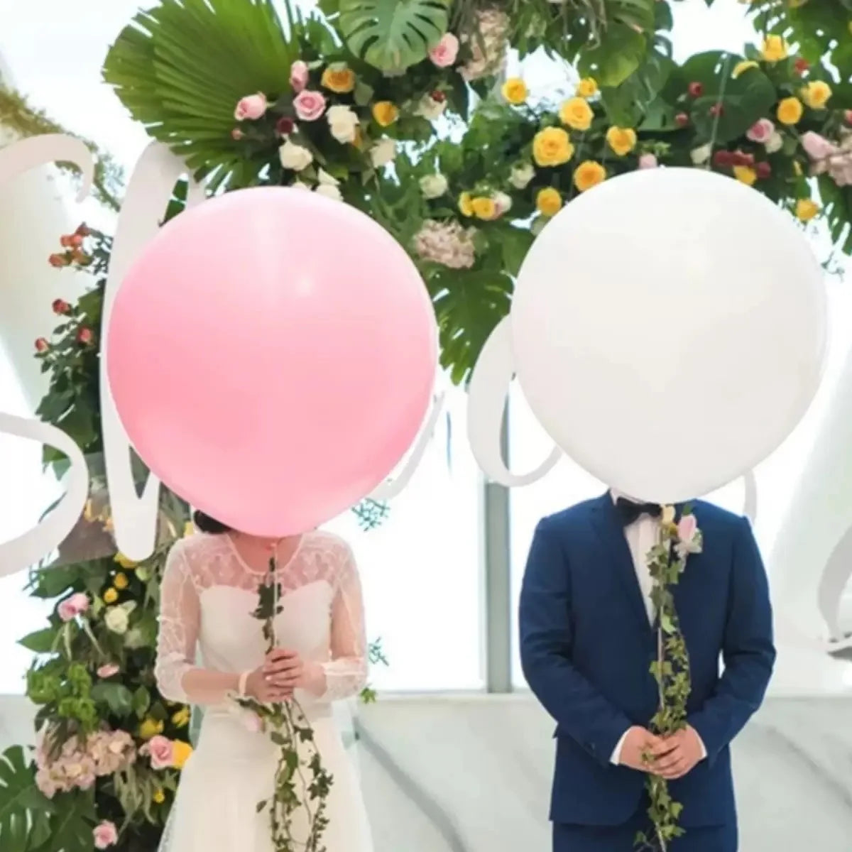 36 inch flat latex balloon, large balloon that can take off, oversized circular birthday party decoration balloon