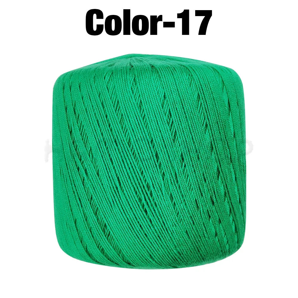 50g Lace Yarn Soft Crocheting Knitting Thread For Handmade Craft DIY Supplies Sweater Handbag Scarves Shawls Hats Making