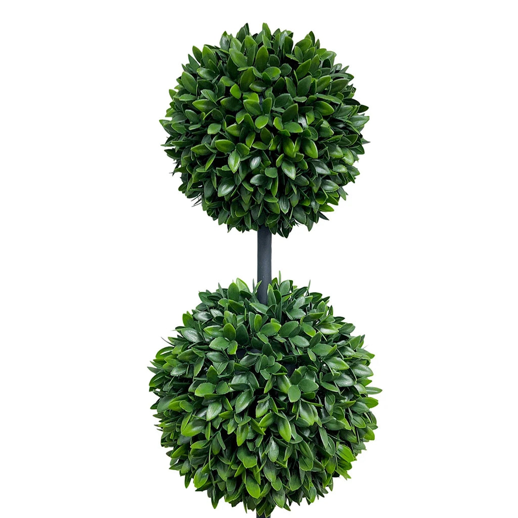 HXGYZP Artificial Plant Pepper Leaf Ball Large Potted Plant Three Balls With Flowerpot Home Decor Office Garden Outdoor Porch