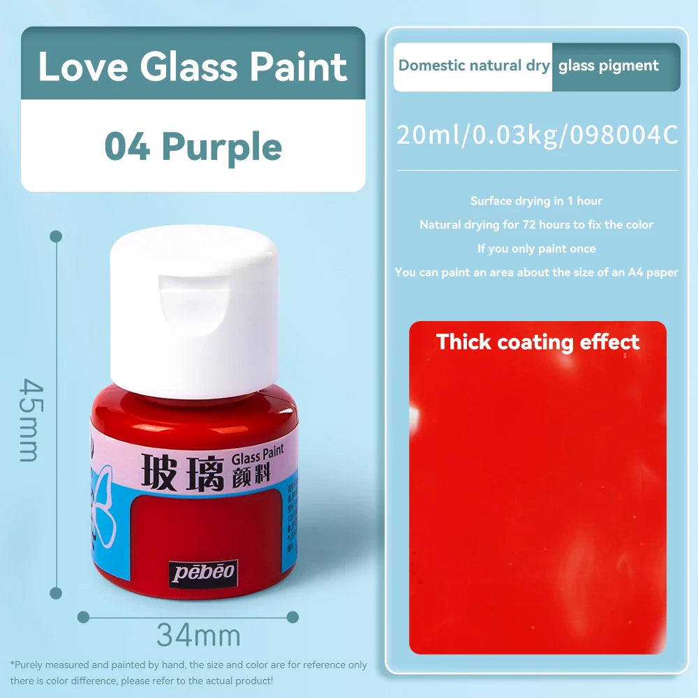 Creative 20ml Acrylic Paints Rich Color Waterproof Glass Pigments Tube For Painting Supplies Artist Drawing Art DIY Crafts