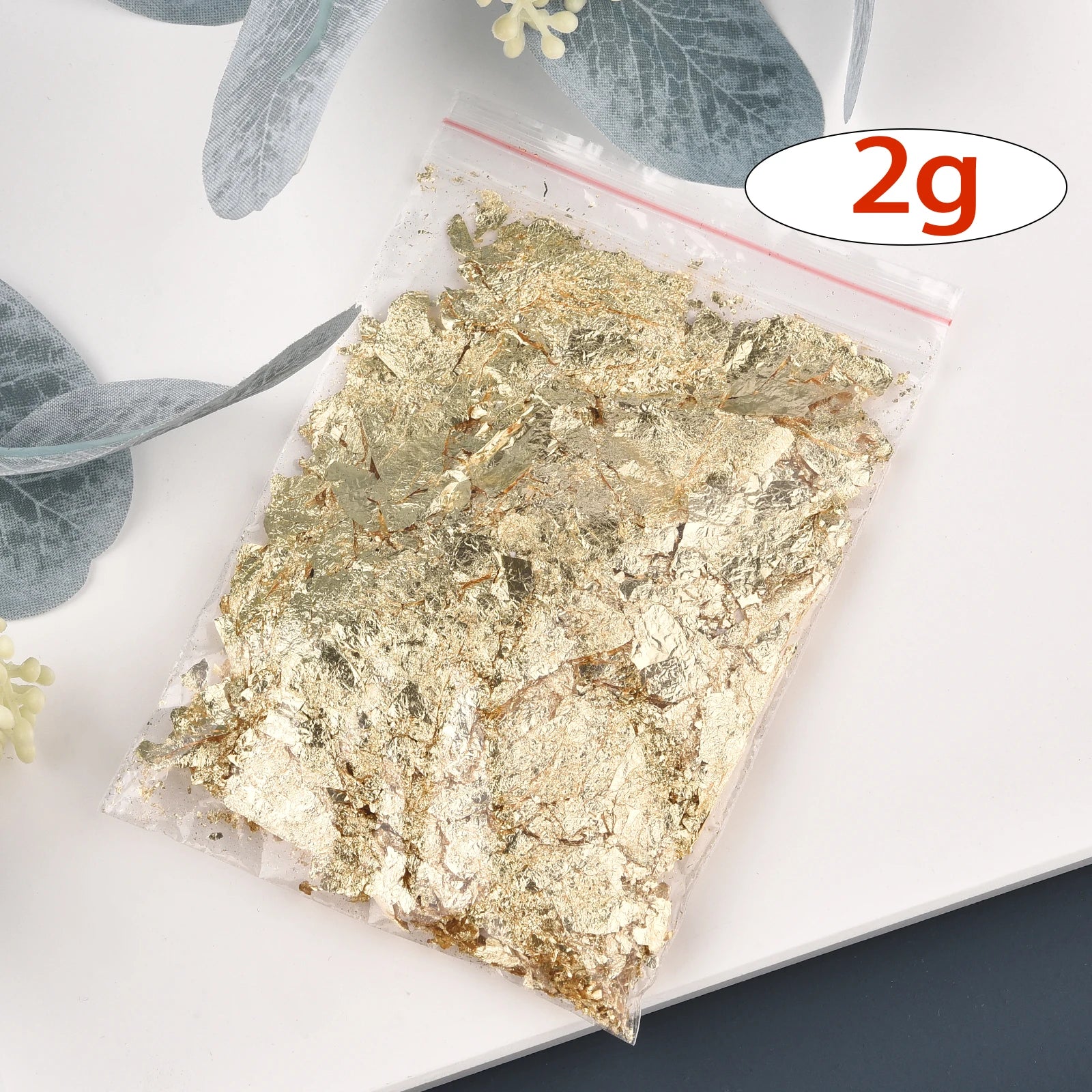 1/2/3/5/10g Imitation Gold Sliver Copper Foil Sequins Glitter Craft Leaf Flake Sheet Shiny Foil Paper Gilding DIY Nail Art Decor