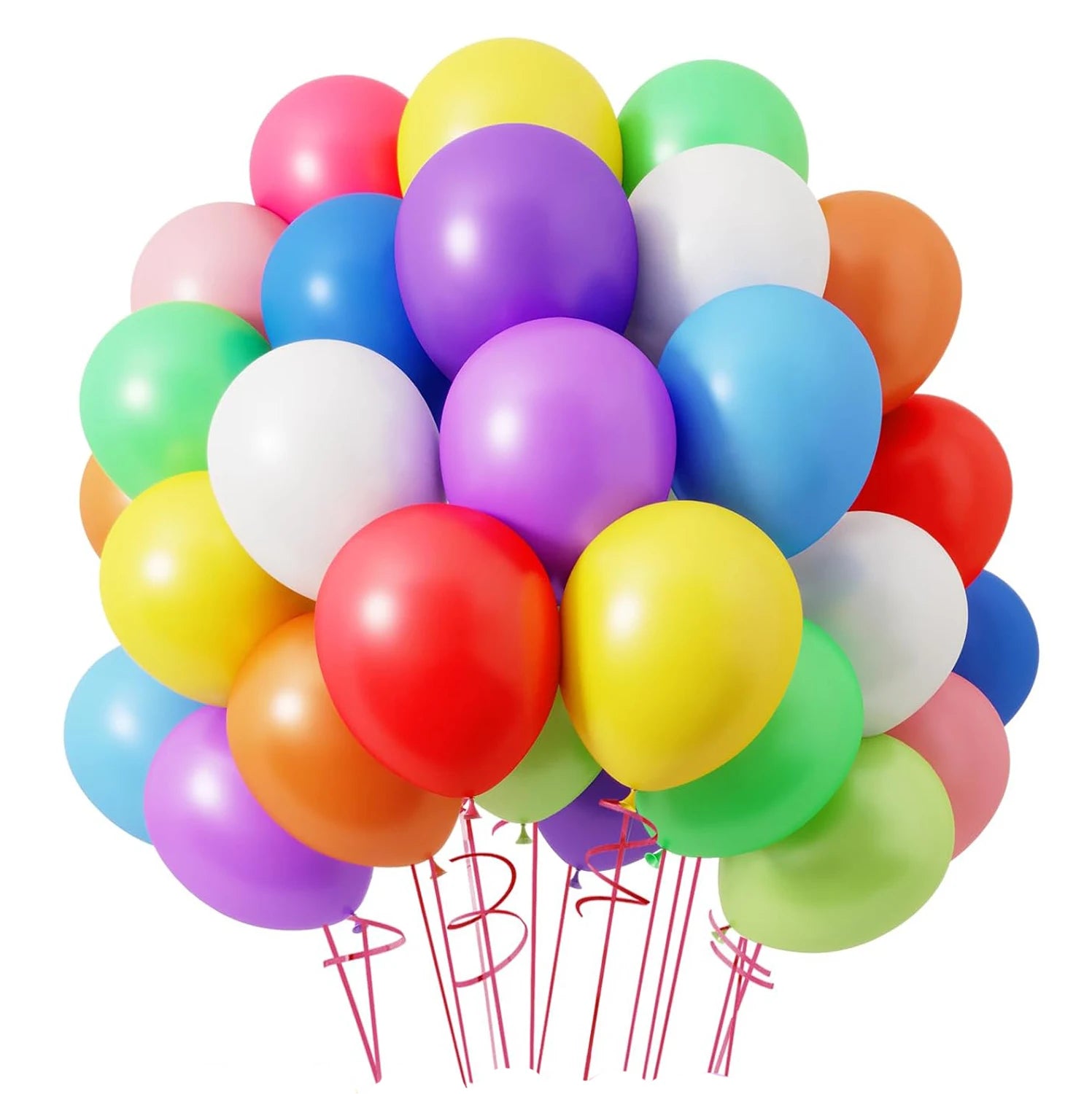 10/20/30pcs Color Latex Balloon Pink Blue Green Adult Wedding Happy Birthday Party Decoration Background Balloons Baby Shower