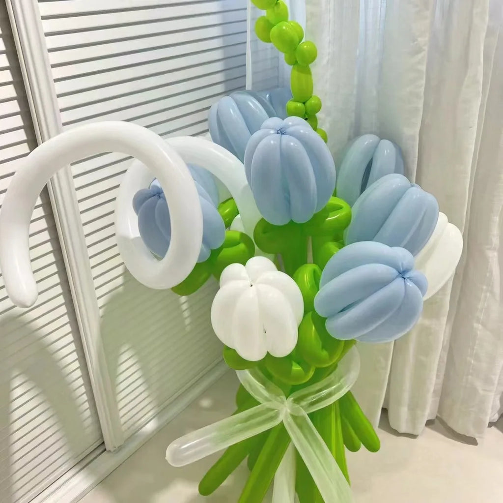 10Pcs Long latex balloons can be used as styling balloons, magic balloons, woven balloons, daily festival decoration props