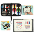 Embroidery Stitch Book DIY Stitch Practice Kit Beginner Embroidery Learning Book Multifunctional Needle Thread Hand Sewing Tool