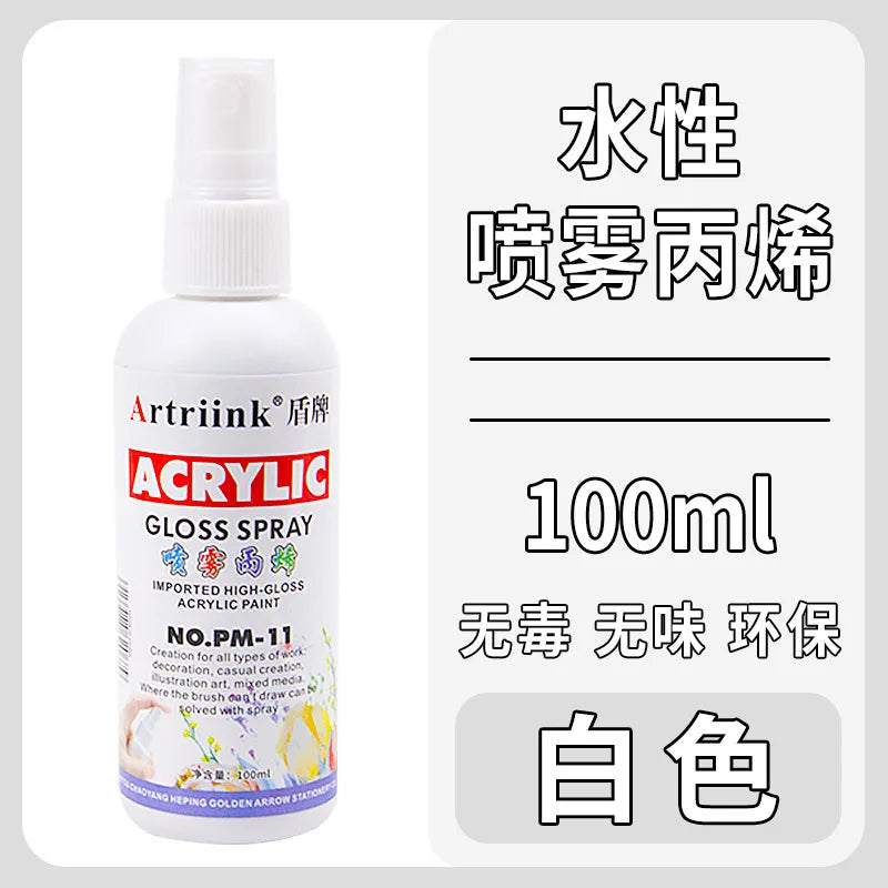 100ml Acrylic Spray Ink DIY Ceramic Wall Painting Art Creation Home Renovation Pigment