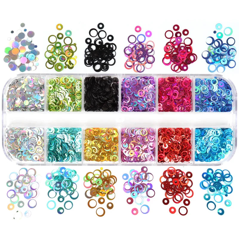 Gold Pink Butterfly Resin Sequins Glitter For Epoxy Resin Filling Cherry Blossom Resin Filler UV Silicone Mold DIY Accessories